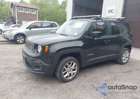 2017 Jeep Renegade Latitude 4X4 из США, поврежденный, VIN ZACCJBBB3HPF65773